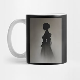 Black Shape of a Woman Mug